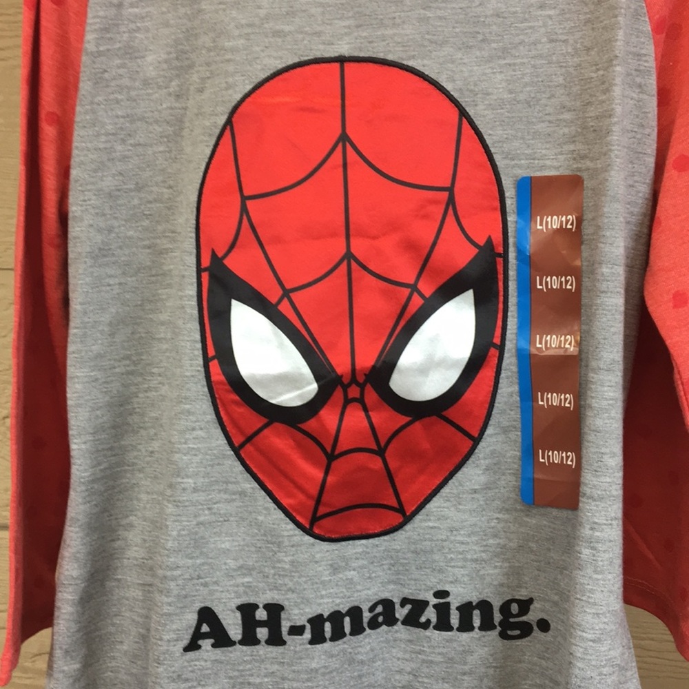 Spider man long sleeve t shirt - Picture 2 of 6